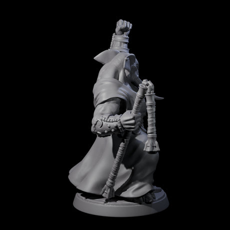Striking Loxodon Monk C Miniature for Dungeons and Dragons, Pathfinder or other TTRPGs