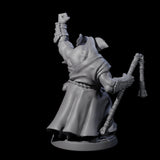 Striking Loxodon Monk C Miniature for Dungeons and Dragons, Pathfinder or other TTRPGs