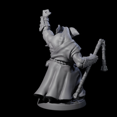 Striking Loxodon Monk C Miniature for Dungeons and Dragons, Pathfinder or other TTRPGs
