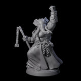 Striking Loxodon Monk C Miniature for Dungeons and Dragons, Pathfinder or other TTRPGs