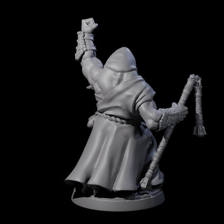 Striking Loxodon Monk C Miniature for Dungeons and Dragons, Pathfinder or other TTRPGs