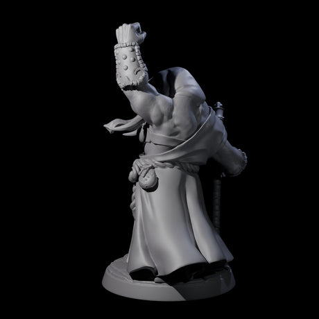 Striking Loxodon Monk C Miniature for Dungeons and Dragons, Pathfinder or other TTRPGs