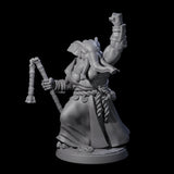 Striking Loxodon Monk C Miniature for Dungeons and Dragons, Pathfinder or other TTRPGs