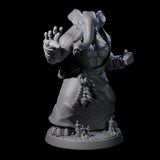 Striking Loxodon Monk D Miniature for Dungeons and Dragons, Pathfinder or other TTRPGs