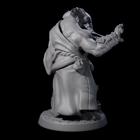 Striking Loxodon Monk D Miniature for Dungeons and Dragons, Pathfinder or other TTRPGs