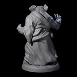 Striking Loxodon Monk D Miniature for Dungeons and Dragons, Pathfinder or other TTRPGs