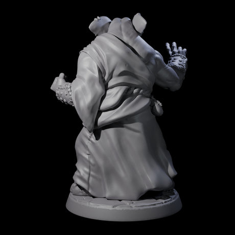 Striking Loxodon Monk D Miniature for Dungeons and Dragons, Pathfinder or other TTRPGs