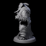 Striking Loxodon Monk D Miniature for Dungeons and Dragons, Pathfinder or other TTRPGs