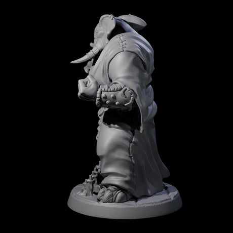 Striking Loxodon Monk D Miniature for Dungeons and Dragons, Pathfinder or other TTRPGs