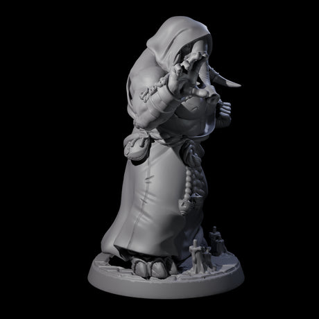Striking Loxodon Monk D Miniature for Dungeons and Dragons, Pathfinder or other TTRPGs