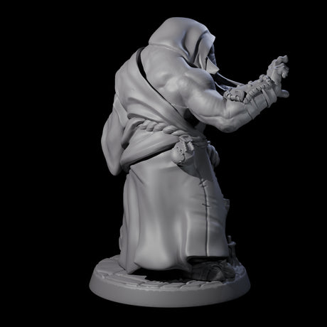Striking Loxodon Monk D Miniature for Dungeons and Dragons, Pathfinder or other TTRPGs