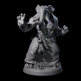 Striking Loxodon Monk D Miniature for Dungeons and Dragons, Pathfinder or other TTRPGs