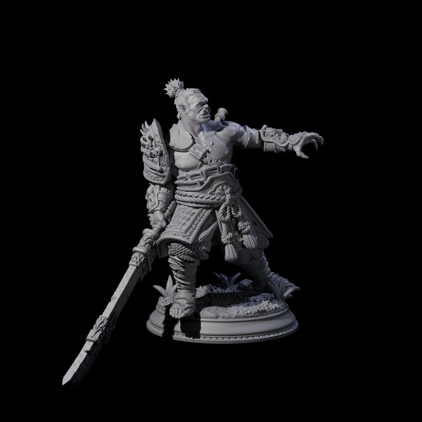 Striking Monk Miniature for Dungeons and Dragons, Pathfinder or other TTRPGs