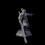 Striking Monk Miniature for Dungeons and Dragons, Pathfinder or other TTRPGs