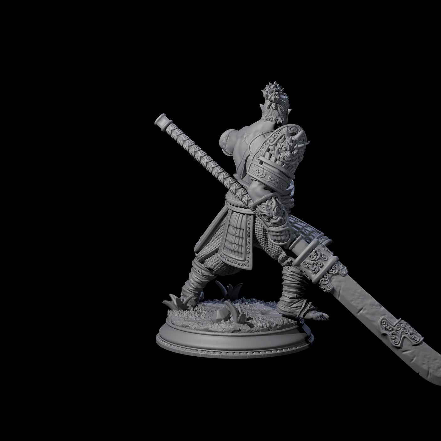 Striking Monk Miniature for Dungeons and Dragons, Pathfinder or other TTRPGs