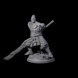 Striking Monk Miniature for Dungeons and Dragons, Pathfinder or other TTRPGs
