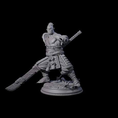 Striking Monk Miniature for Dungeons and Dragons, Pathfinder or other TTRPGs