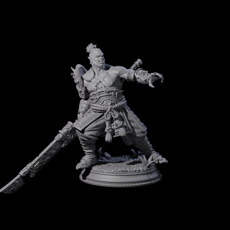 Striking Monk Miniature for Dungeons and Dragons, Pathfinder or other TTRPGs