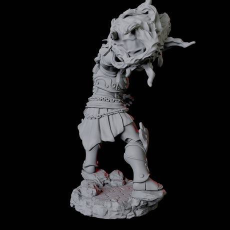 Striking Paladin Miniature for Dungeons and Dragons, Pathfinder or other TTRPGs