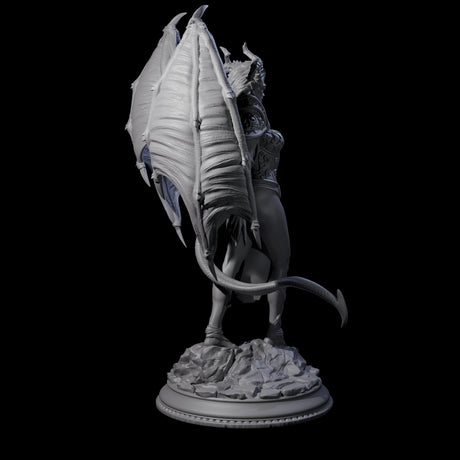 Striking Succubus Miniature for Dungeons and Dragons, Pathfinder or other TTRPGs