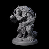 Striking Tortle Monk Miniature for Dungeons and Dragons, Pathfinder or other TTRPGs
