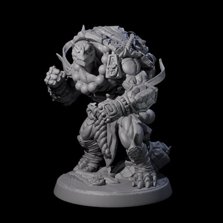 Striking Tortle Monk Miniature for Dungeons and Dragons, Pathfinder or other TTRPGs