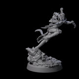Striking Twin Blade Rogue Miniature for Dungeons and Dragons, Pathfinder or other TTRPGs