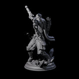 Striking Wood Elf Archer Miniature for Dungeons and Dragons, Pathfinder or other TTRPGs