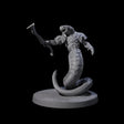 Striking Yuan-ti Abomination A Miniature for Dungeons and Dragons, Pathfinder or other TTRPGs