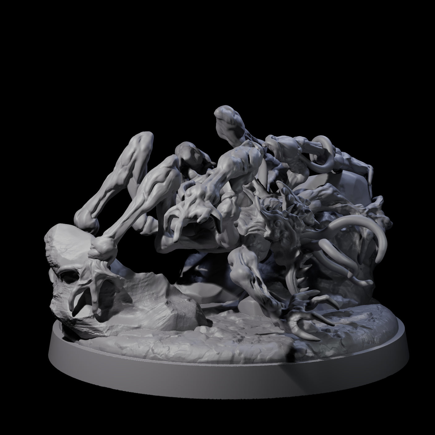 Stringy Voidspawn B Miniature for Dungeons and Dragons, Pathfinder or other TTRPGs