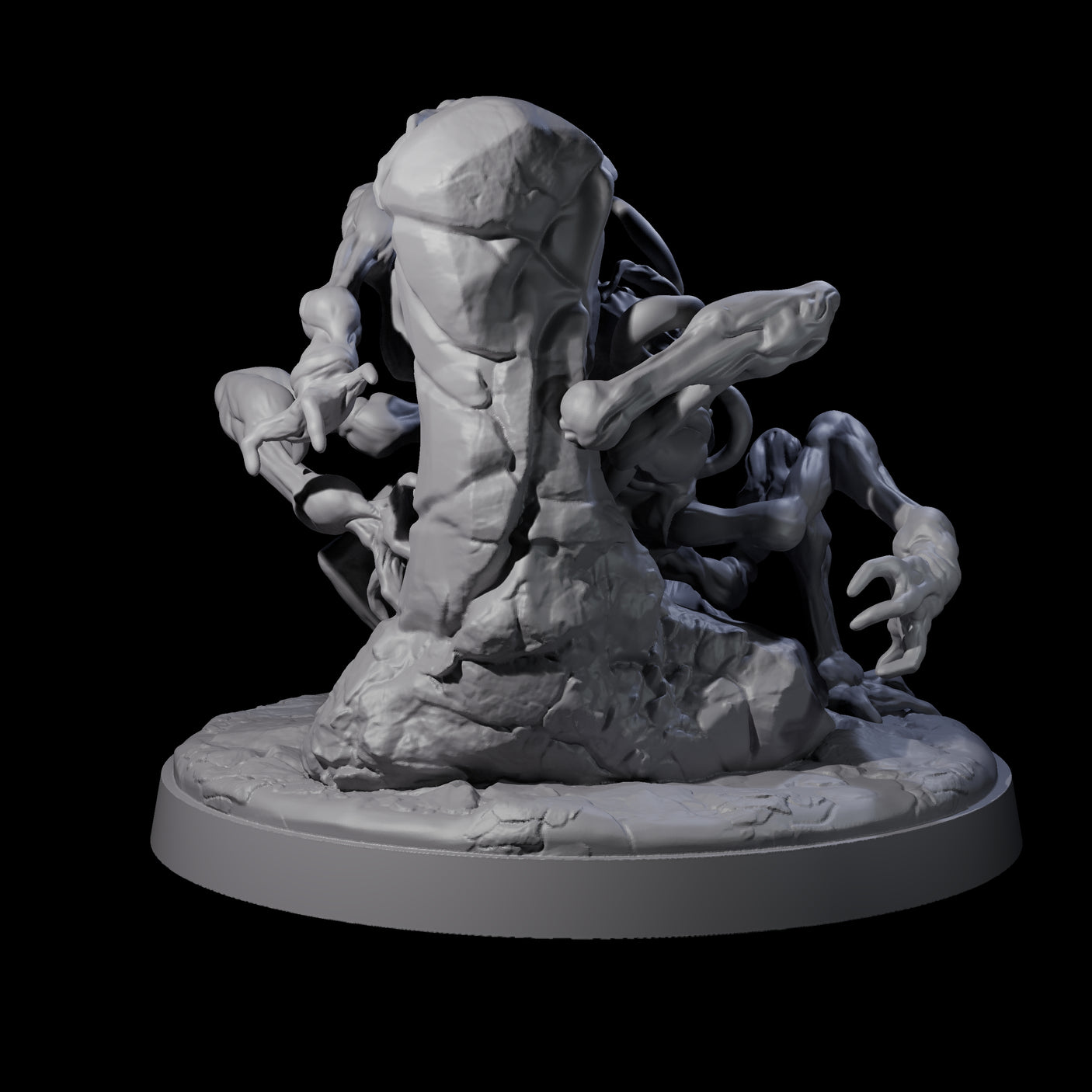 Stringy Voidspawn C Miniature for Dungeons and Dragons, Pathfinder or other TTRPGs