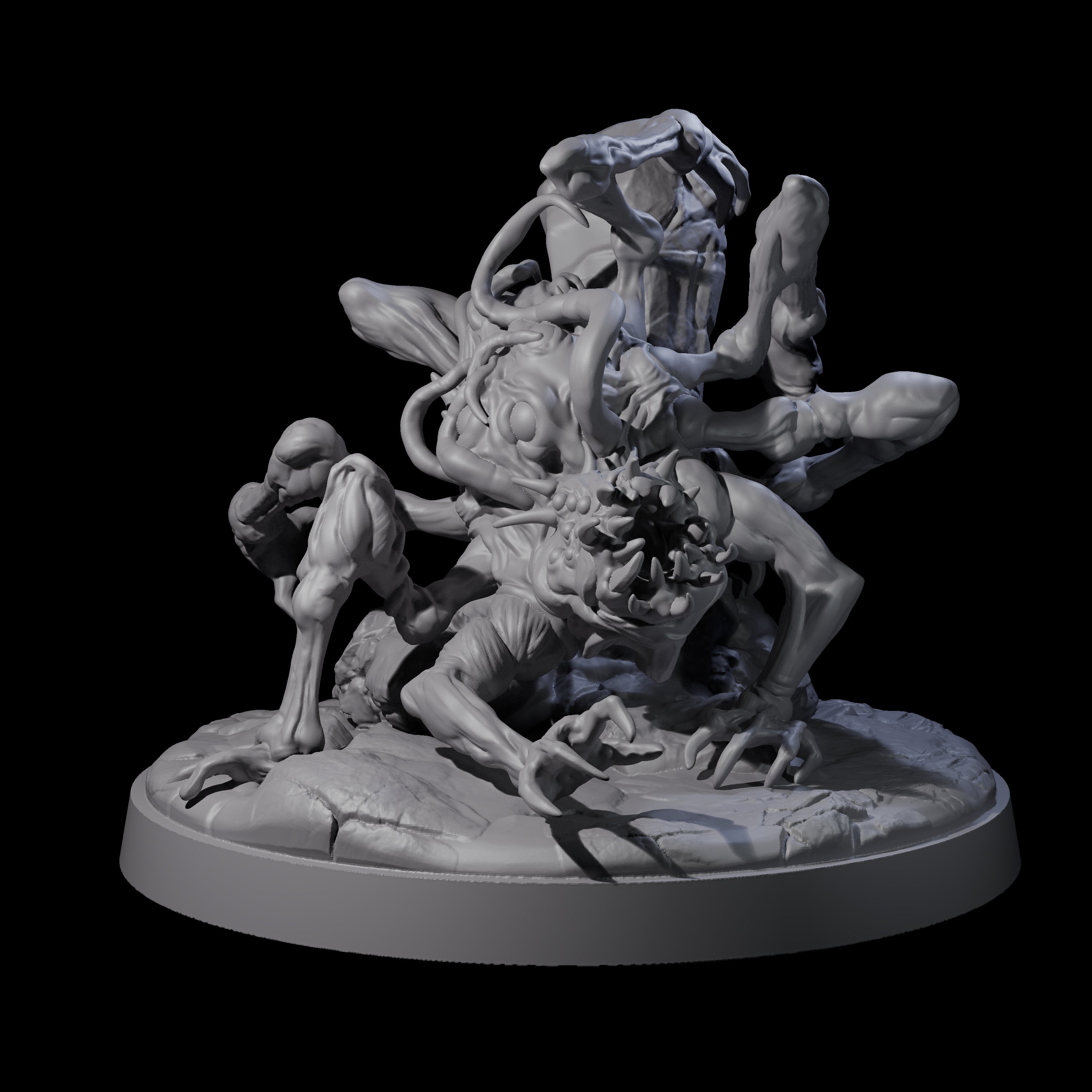 Stringy Voidspawn C Miniature for Dungeons and Dragons, Pathfinder or other TTRPGs