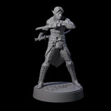 Stripped Down Bladeslinger Miniature for Dungeons and Dragons, Pathfinder or other TTRPGs