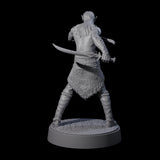 Stripped Down Bladeslinger Miniature for Dungeons and Dragons, Pathfinder or other TTRPGs