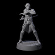 Stripped Down Bladeslinger Miniature for Dungeons and Dragons, Pathfinder or other TTRPGs