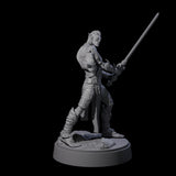 Strong Githyanki Corsair A Miniature for Dungeons and Dragons, Pathfinder or other TTRPGs