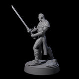Strong Githyanki Corsair A Miniature for Dungeons and Dragons, Pathfinder or other TTRPGs