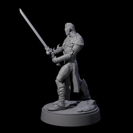 Strong Githyanki Corsair A Miniature for Dungeons and Dragons, Pathfinder or other TTRPGs