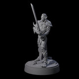 Strong Githyanki Corsair A Miniature for Dungeons and Dragons, Pathfinder or other TTRPGs