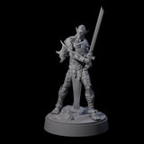 Strong Githyanki Corsair A Miniature for Dungeons and Dragons, Pathfinder or other TTRPGs