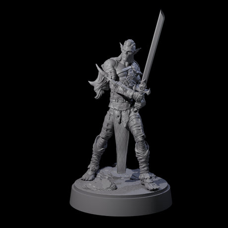 Strong Githyanki Corsair A Miniature for Dungeons and Dragons, Pathfinder or other TTRPGs