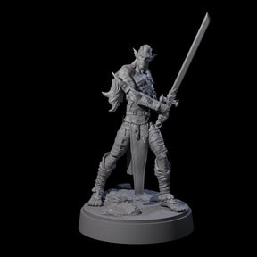 Strong Githyanki Corsair A Miniature for Dungeons and Dragons, Pathfinder or other TTRPGs
