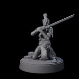 Strong Githyanki Corsair B Miniature for Dungeons and Dragons, Pathfinder or other TTRPGs