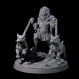 Strong Keeper of the Lions Miniature for Dungeons and Dragons, Pathfinder or other TTRPGs
