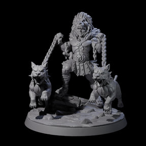 Strong Keeper of the Lions Miniature for Dungeons and Dragons, Pathfinder or other TTRPGs