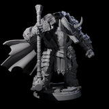 Strong Loxodon Champion Miniature for Dungeons and Dragons, Pathfinder or other TTRPGs