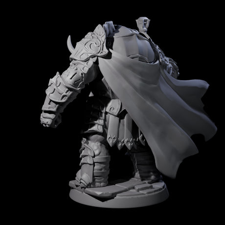 Strong Loxodon Champion Miniature for Dungeons and Dragons, Pathfinder or other TTRPGs