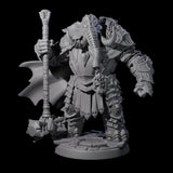 Strong Loxodon Champion Miniature for Dungeons and Dragons, Pathfinder or other TTRPGs