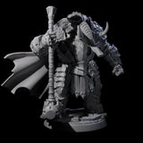 Strong Loxodon Champion Miniature for Dungeons and Dragons, Pathfinder or other TTRPGs