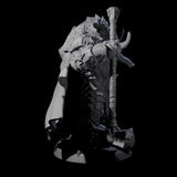 Strong Loxodon Champion Miniature for Dungeons and Dragons, Pathfinder or other TTRPGs